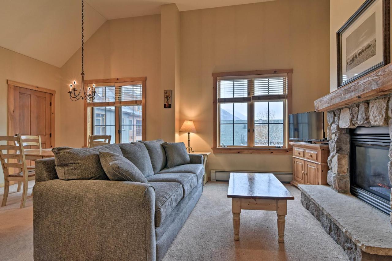 Keystone Ski Condo With Mtn View - Walk To Gondola! المظهر الخارجي الصورة