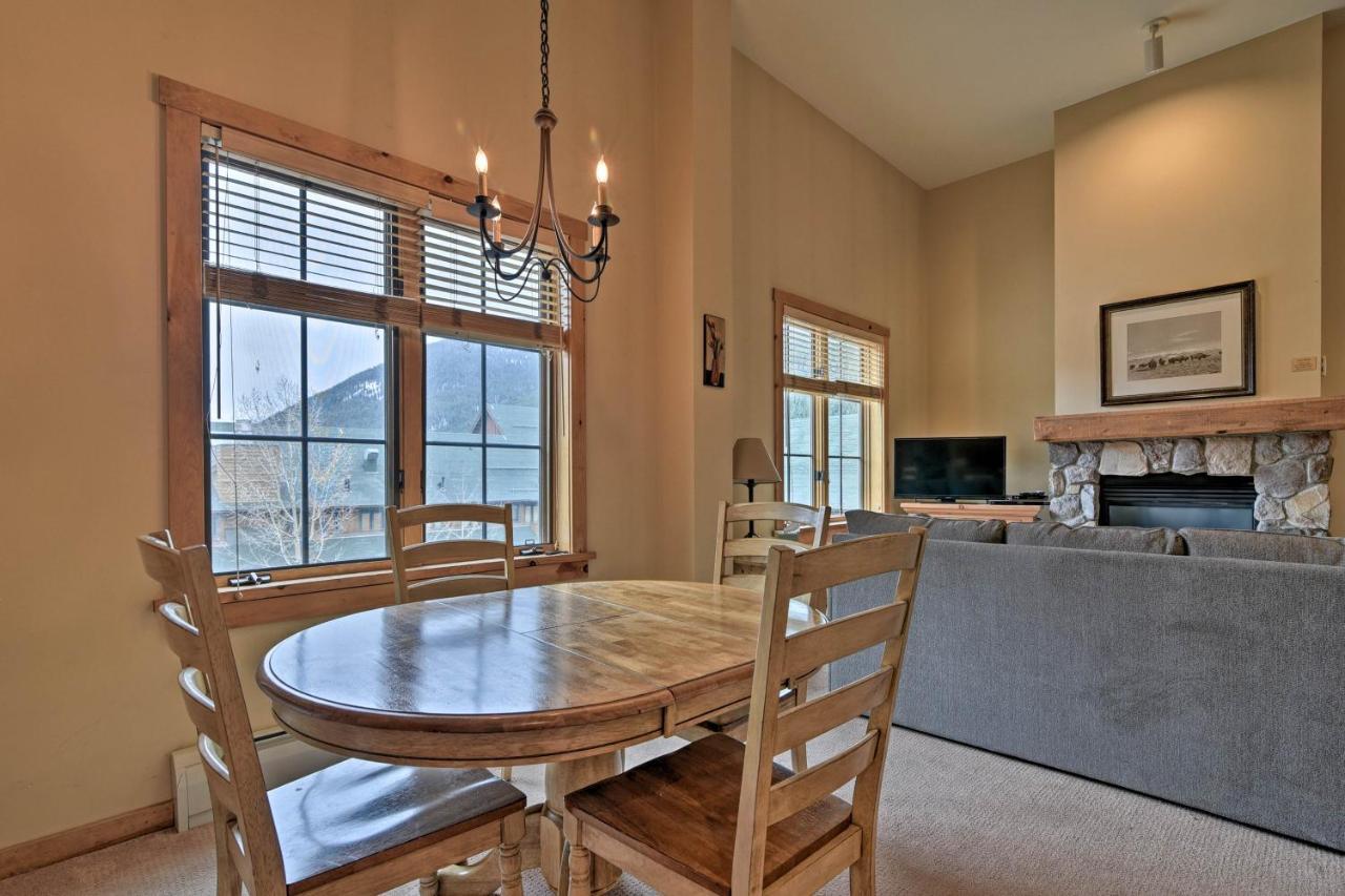 Keystone Ski Condo With Mtn View - Walk To Gondola! المظهر الخارجي الصورة