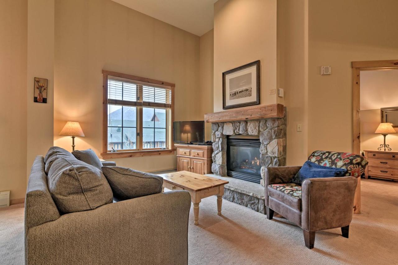 Keystone Ski Condo With Mtn View - Walk To Gondola! المظهر الخارجي الصورة
